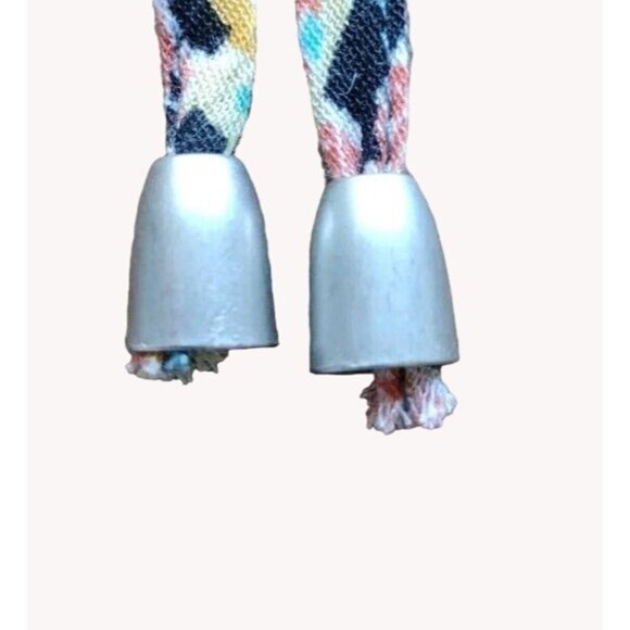 ee some Top Large Floral Elastic Waist Deep V Tie Neck - Picture 12 of 13